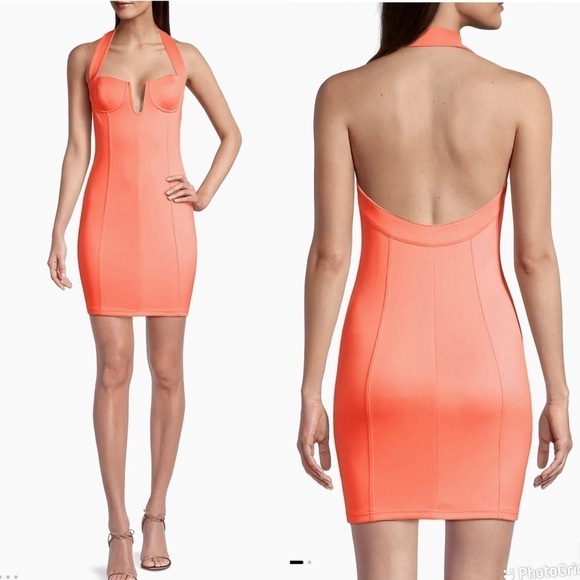 Victor Glemaud Dresses & Skirts - NWT Victor Glemaud Knit Halter Minidress